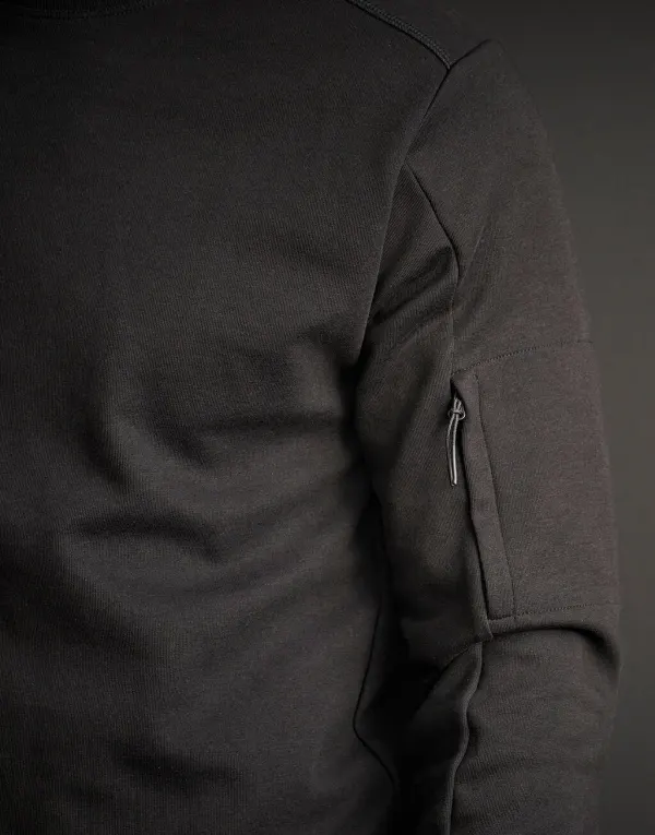 Athletic Crew Neck Sweat porté — vue 1