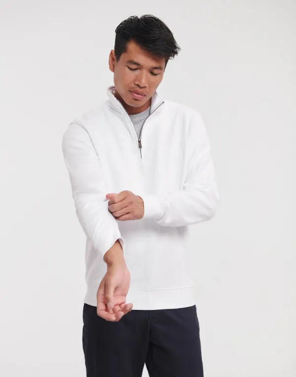 Authentic 1/4 Zip Sweat porté — vue 1