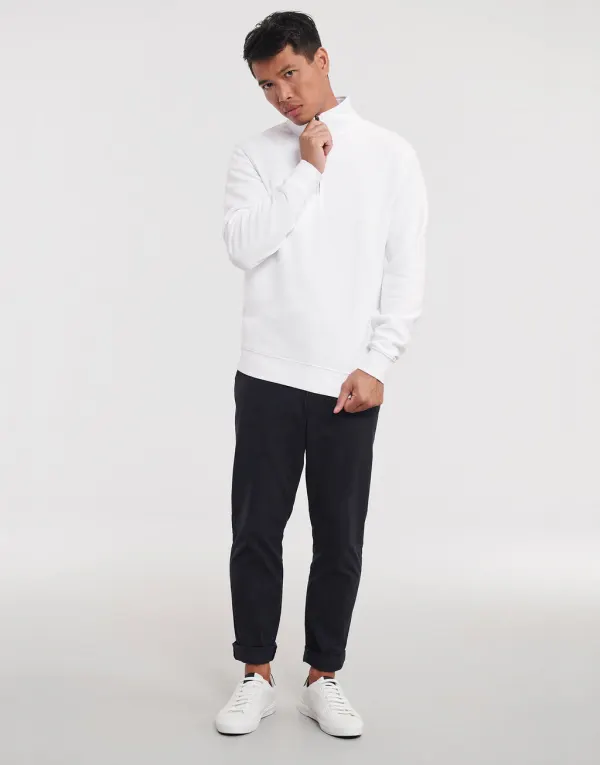 Authentic 1/4 Zip Sweat porté — vue 2