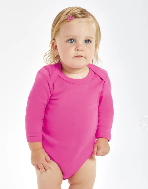 Baby long Sleeve Bodysuit porté — vue 1