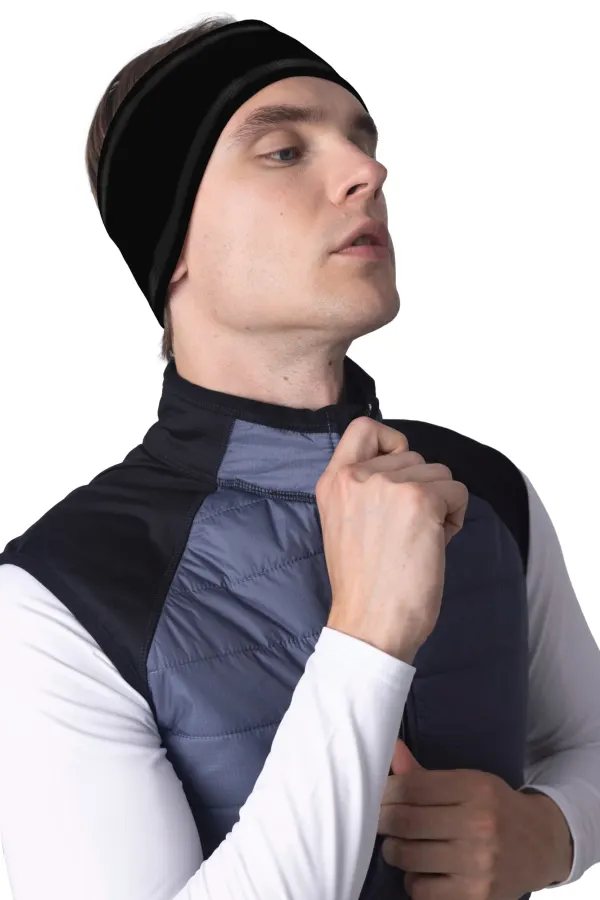 Bandeau de sport respirant porté — vue 1
