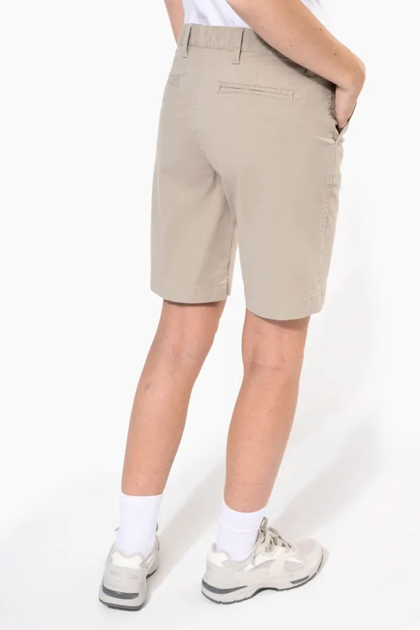 Bermuda chino femme porté — vue 1