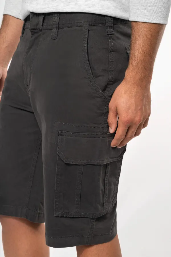 Bermuda multipoches homme porté — vue 2