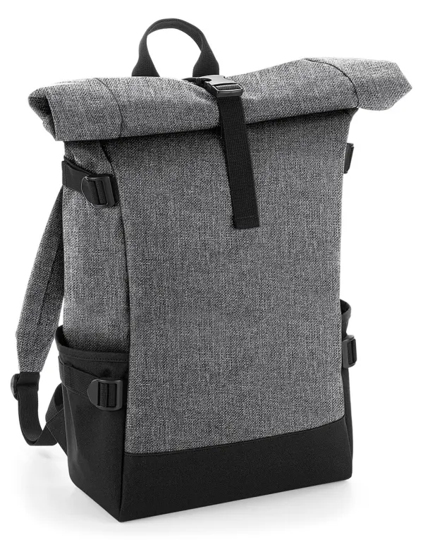 Block Roll-Top Backpack porté — vue 4