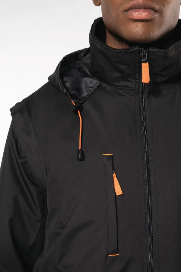 Blouson à manches amovibles homme porté — vue 2