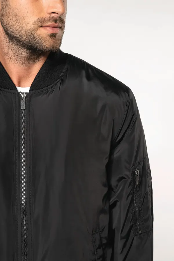 Blouson bomber homme porté — vue 2