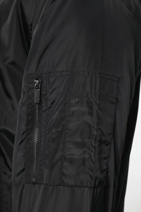 Blouson bomber homme porté — vue 3