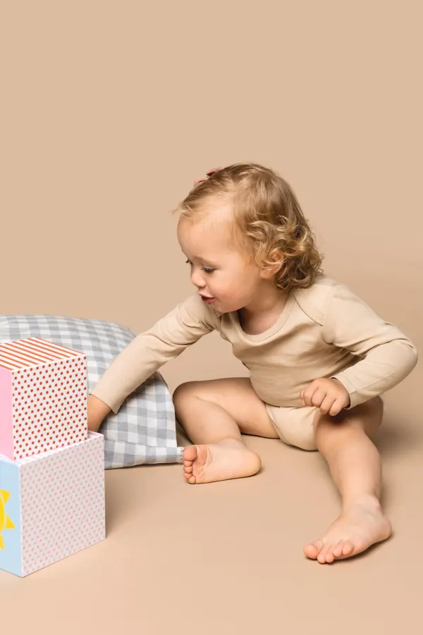 Body coton bio bébé porté — vue 2