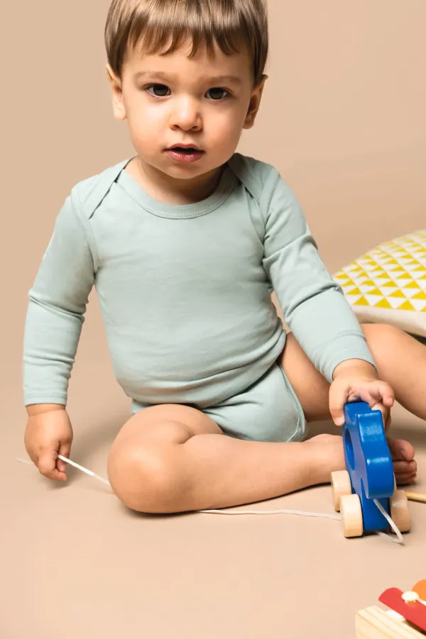 Body coton bio bébé porté — vue 3