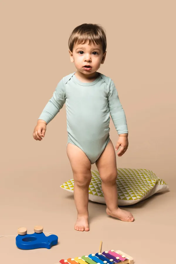 Body coton bio bébé porté — vue 4