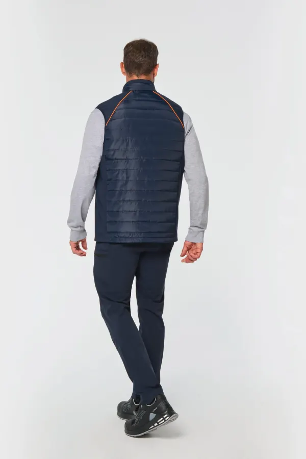 Bodywarmer Day To Day bi-matière unisexe porté — vue 2