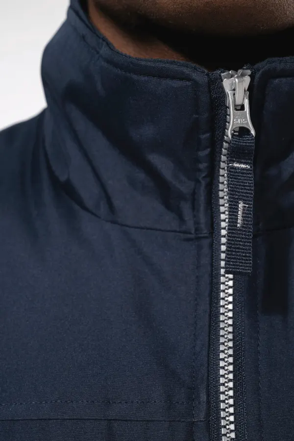 Bodywarmer doublé polaire homme porté — vue 3