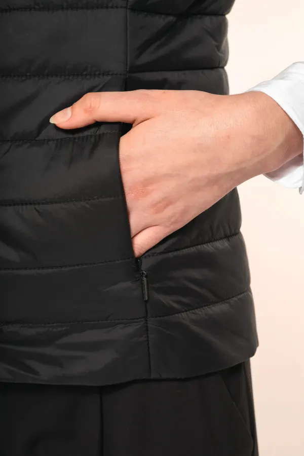 Bodywarmer léger femme porté — vue 3
