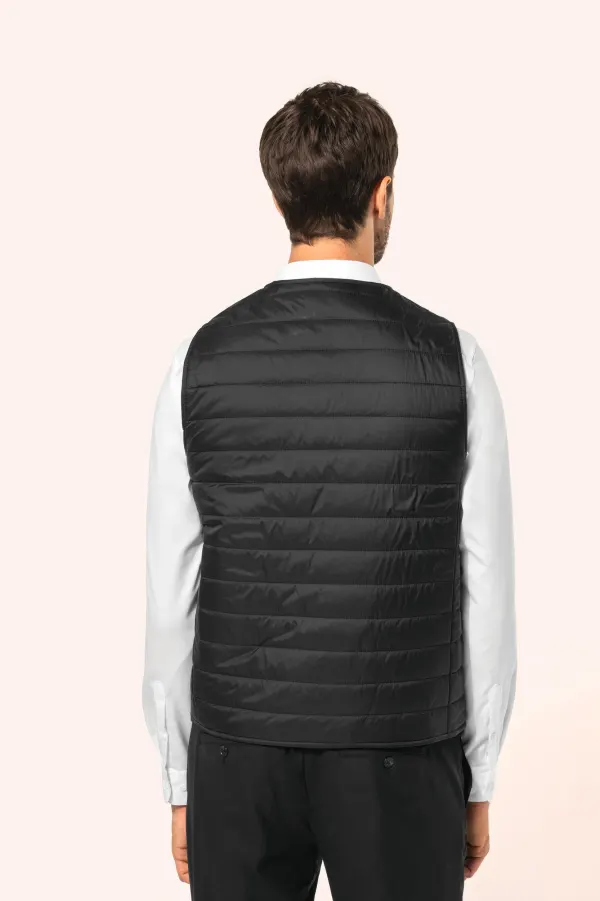 Bodywarmer léger homme porté — vue 1