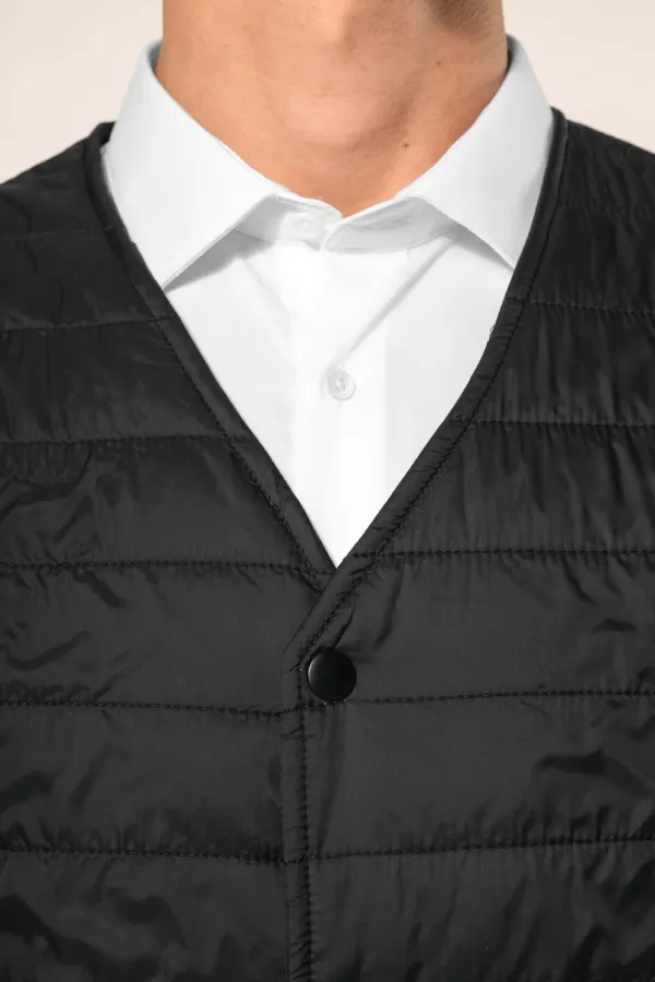 Bodywarmer léger homme porté — vue 3