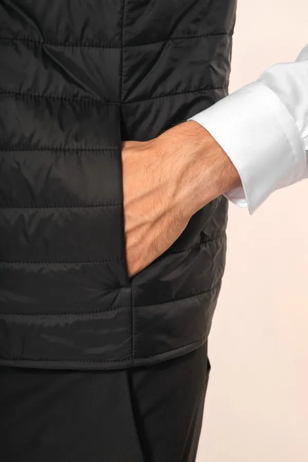 Bodywarmer léger homme porté — vue 4
