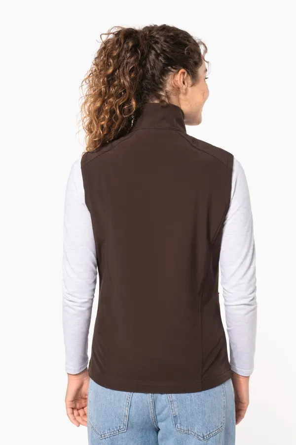 Bodywarmer softshell femme (K404) porté — vue 1
