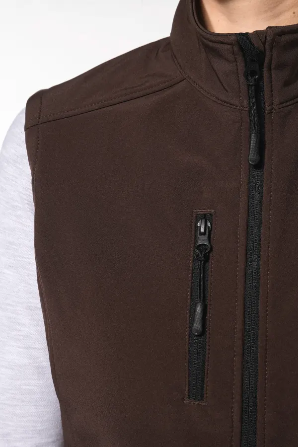 Bodywarmer softshell femme (K404) porté — vue 3