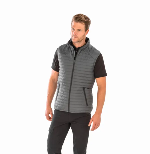 Bodywarmer THERMOQUILT recyclé porté — vue 1