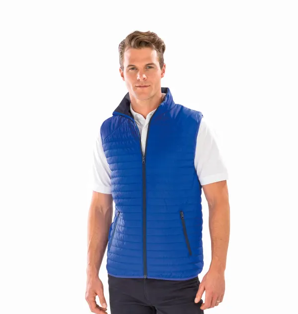 Bodywarmer THERMOQUILT recyclé porté — vue 2