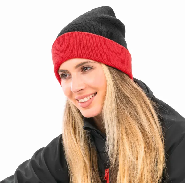 Bonnet classique recyclé porté — vue 1