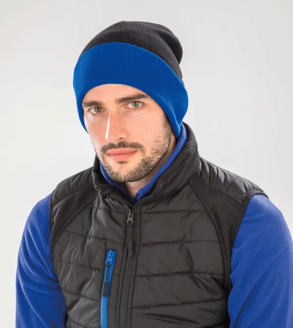 Bonnet classique recyclé porté — vue 2