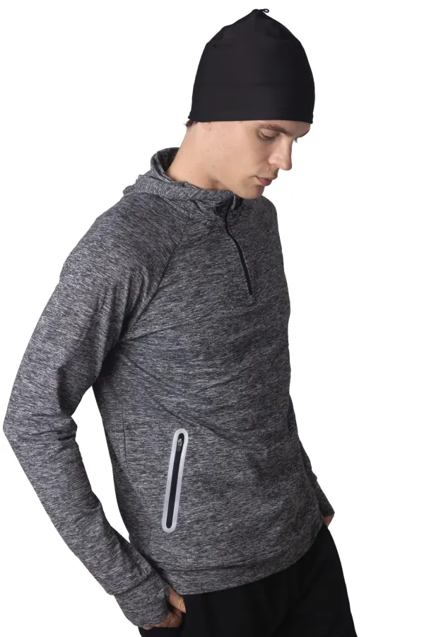 Bonnet de sport respirant porté — vue 1