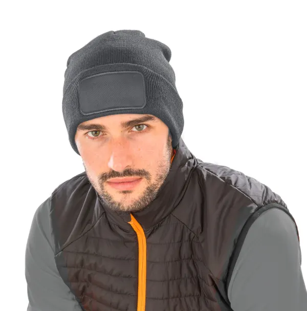 Bonnet double tricot porté — vue 1