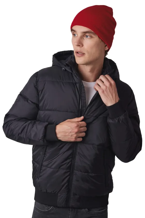 Bonnet doublure polaire porté — vue 3