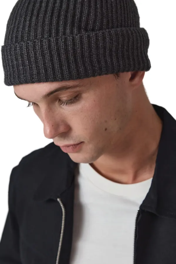 Bonnet en maille avec revers - K-up Gold Label porté — vue 3