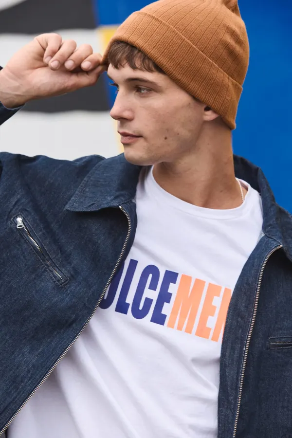 Bonnet en maille - K-up Gold Label porté — vue 3