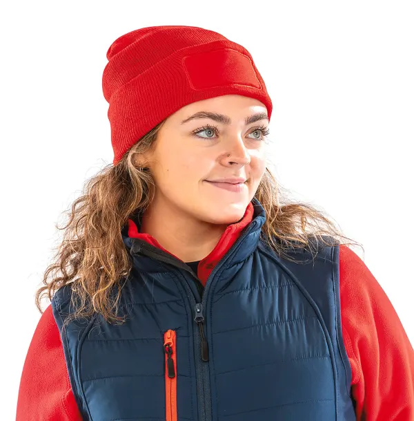 Bonnet imprimable Thinsulate™ recyclé porté — vue 4