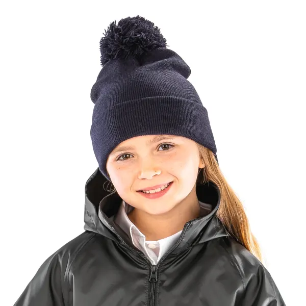 Bonnet pompon BEANIE (RC028J) porté — vue 1