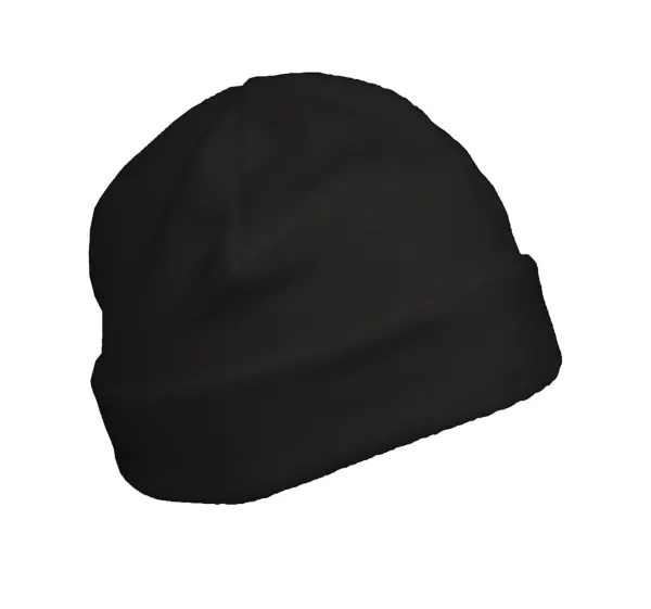 Bonnet recyclé micropolaire avec revers porté — vue 4