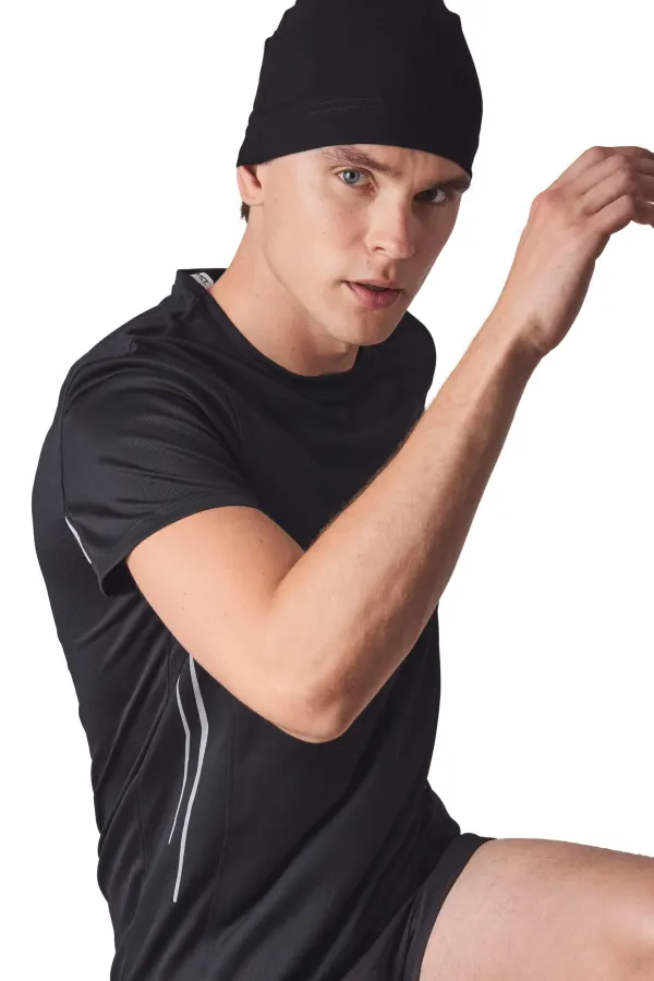 Bonnet sport ajusté porté — vue 3