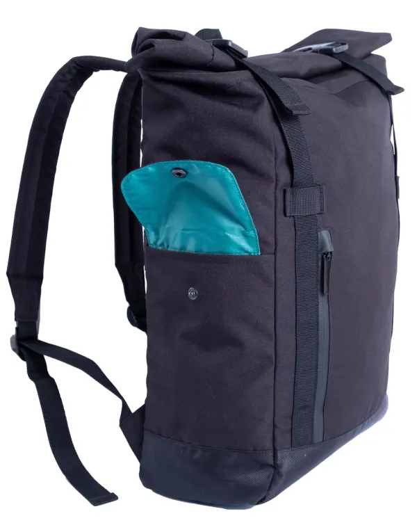 Budapest Laptop Backpack porté — vue 4