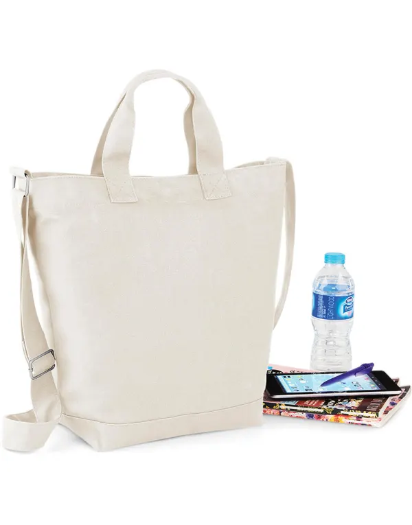 Canvas Day Bag porté — vue 1