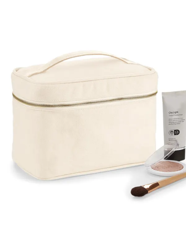 Canvas Vanity Case porté — vue 1