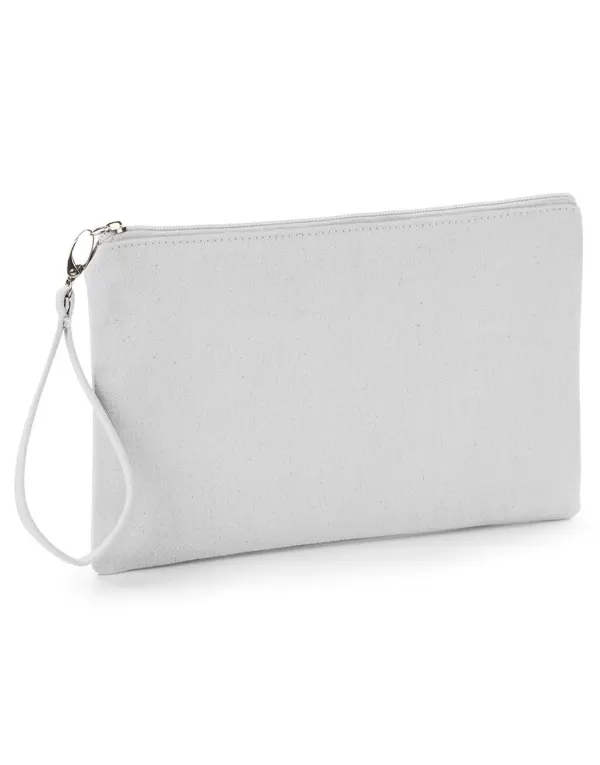 Canvas Wristlet Pouch porté — vue 4