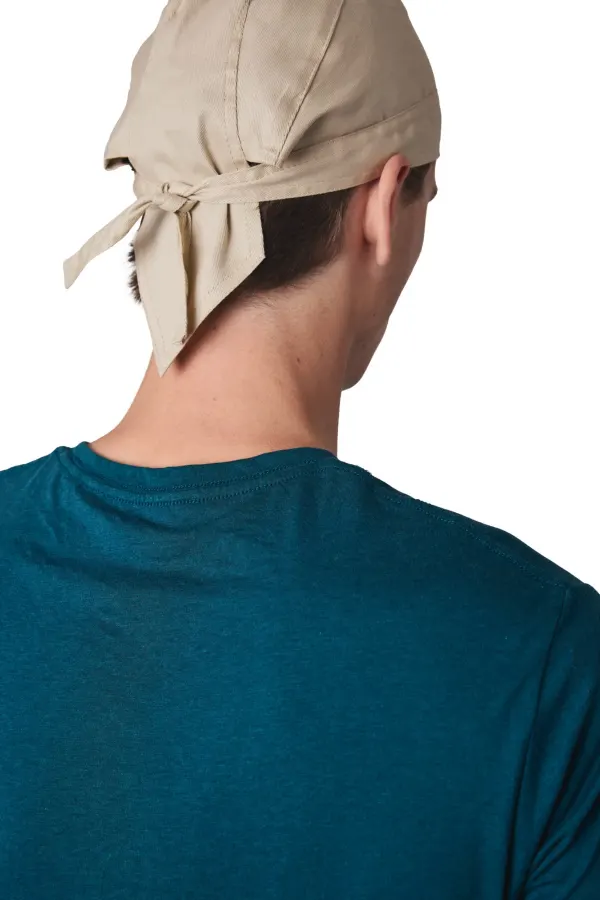 Cap bandana - Bandana unisexe porté — vue 3