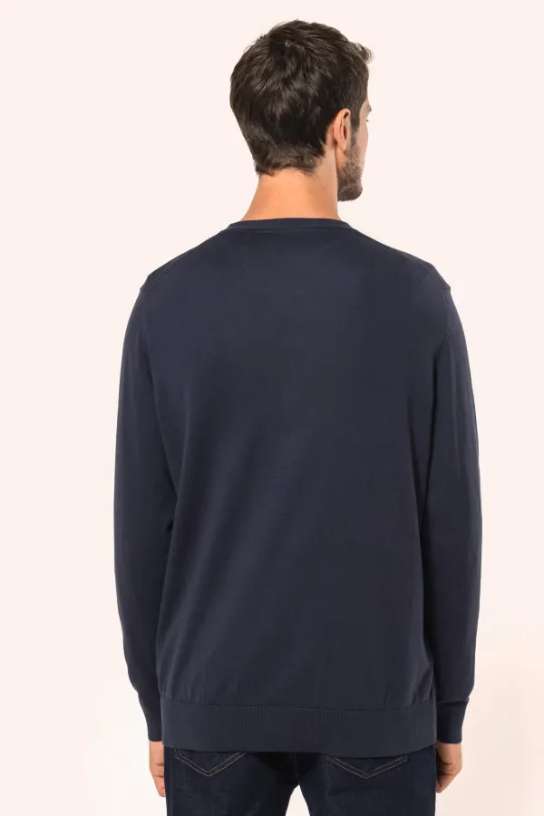 Cardigan Supima® homme porté — vue 1