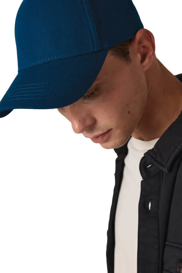 Casquette en coton bio 5 panneaux - K-up Gold Label porté — vue 3