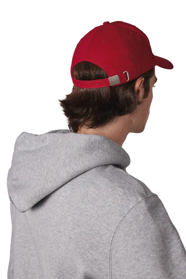 Casquette en coton bio - 6 panneaux porté — vue 1