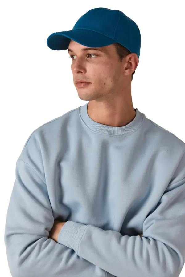 Casquette en toile de coton 6 panneaux - K-up Gold Label porté — vue 1