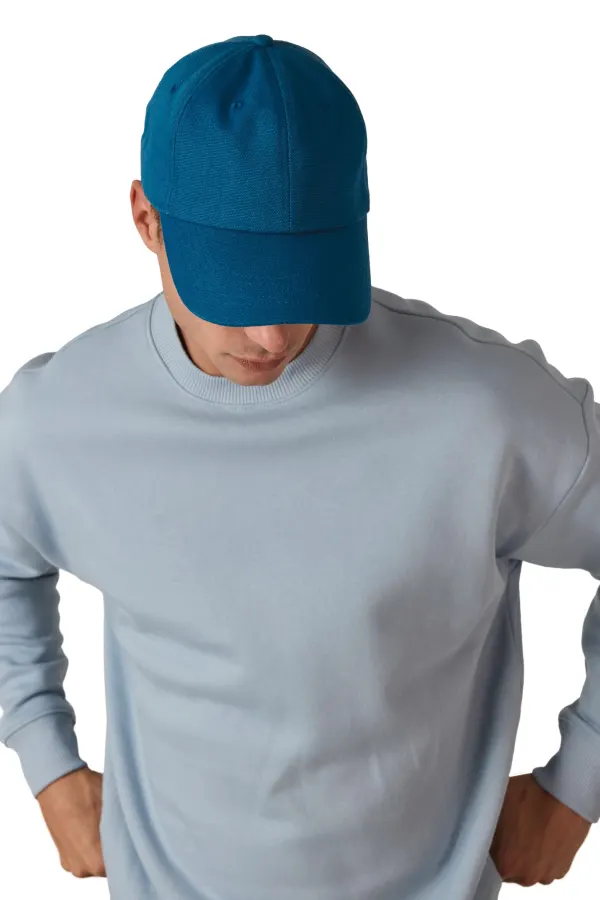 Casquette en toile de coton 6 panneaux - K-up Gold Label porté — vue 2