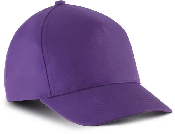 Casquette enfant en coton - 5 panneaux porté — vue 4