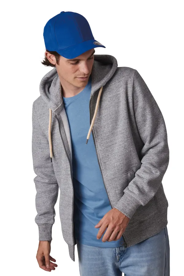Casquette Flexfit coton brossé - 6 panneaux porté — vue 4