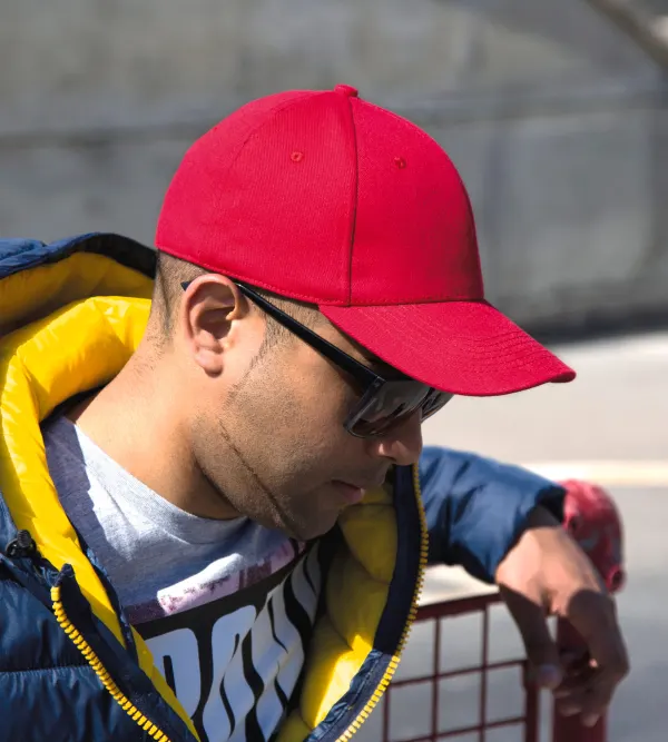 Casquette Kansas flex - 6 panneaux porté — vue 2
