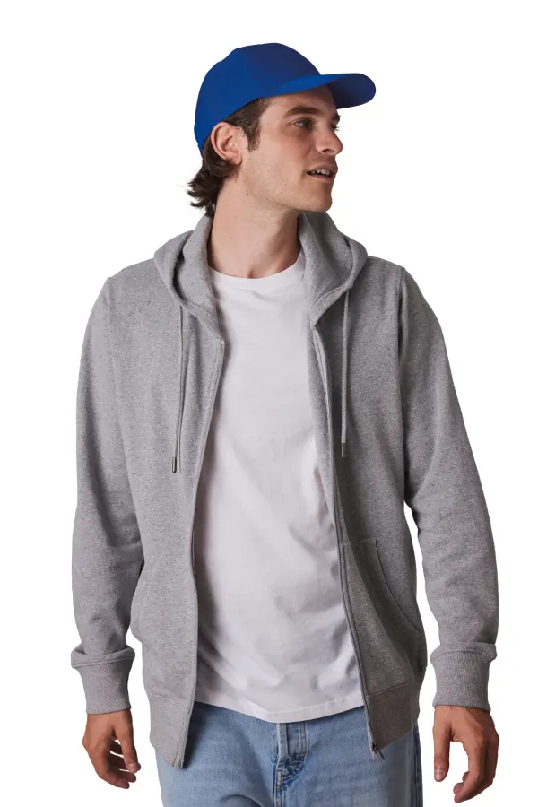 Casquette polyester - 6 panneaux porté — vue 1