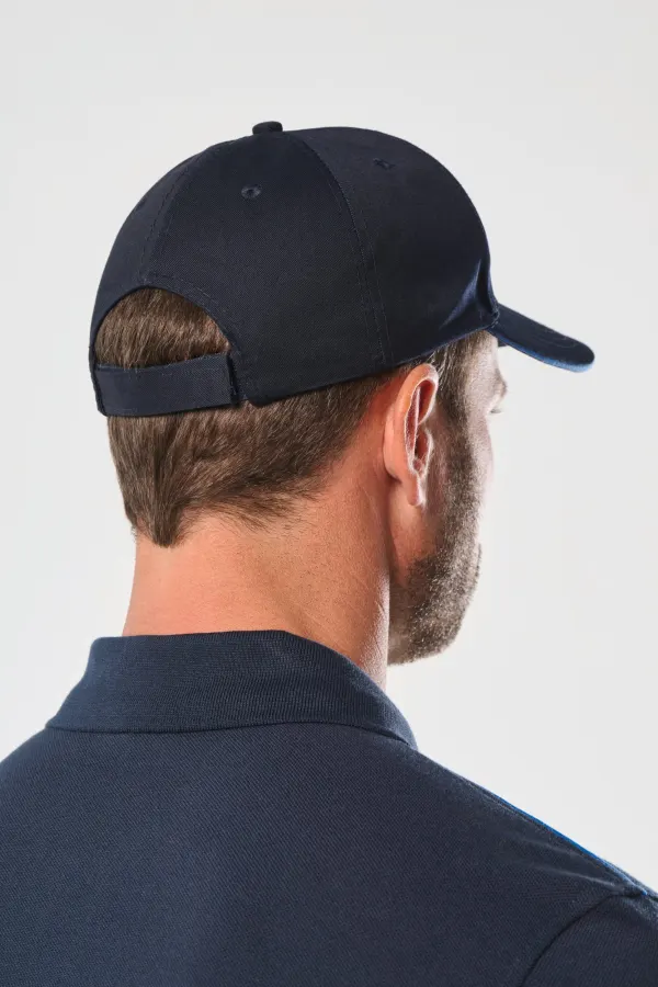 Casquette sandwich contrasté 6 panneaux (WKP145) porté — vue 1